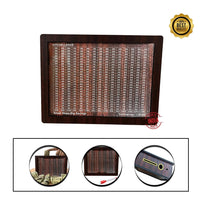 Wooden wall chart with price listings and '100% Best Quality' badge on a white background.