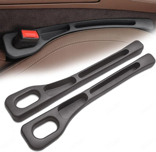 Car seat gap filler organizer with multi-functional storage for cars
