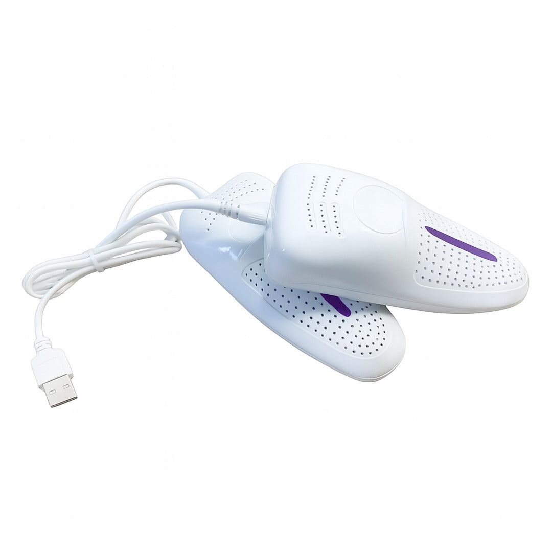 Electric shoe dryer and boot warmer for quick drying and odor removal