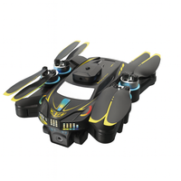 T6 Pro Beginner Drone in black with foldable design black colour